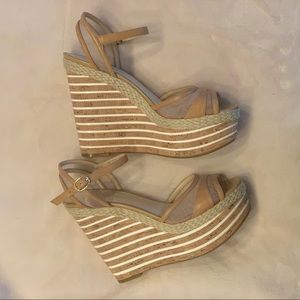 NWOT Enzo Angiolini wedge sandals